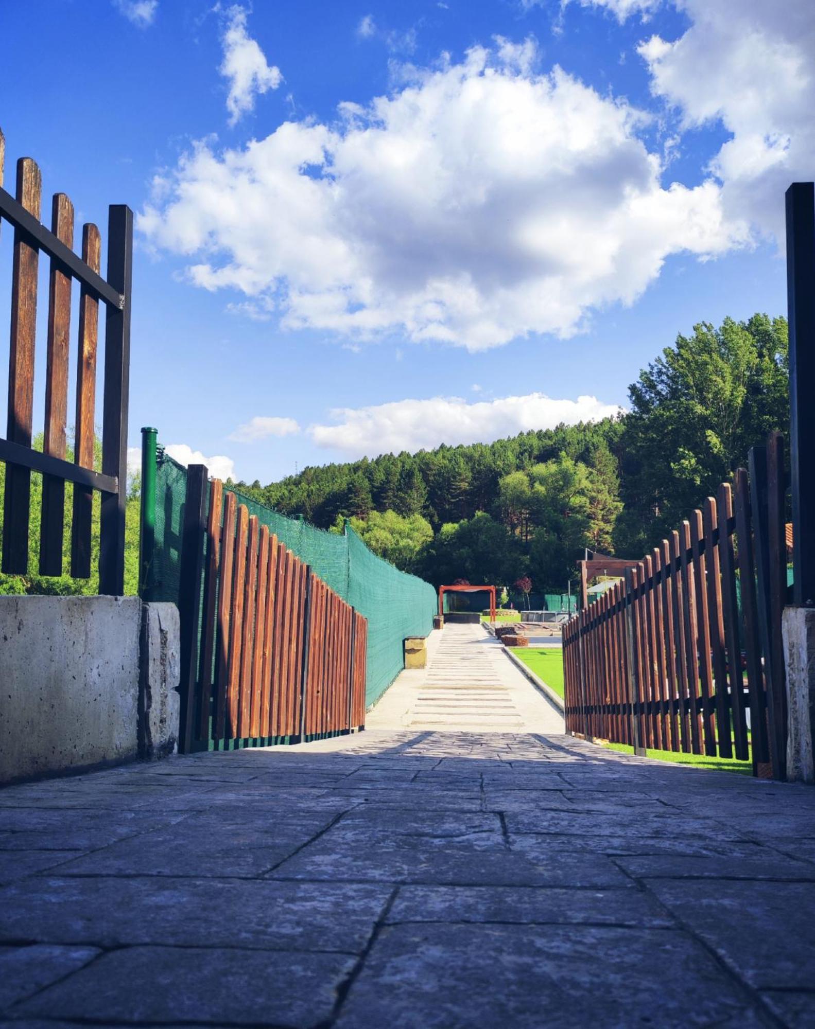 Casa Rural La Puerta Del Rio Lobos San Leonardo de Yagüe Buitenkant foto