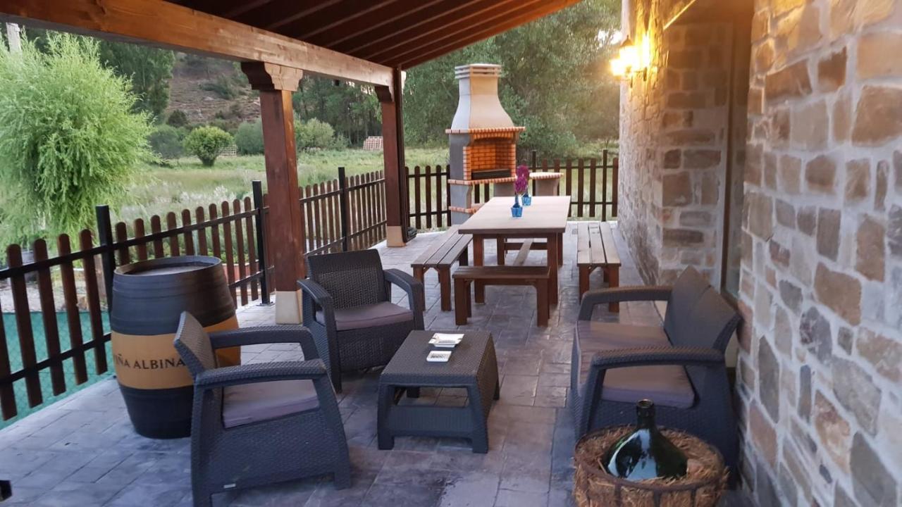 Casa Rural La Puerta Del Rio Lobos San Leonardo de Yagüe Buitenkant foto