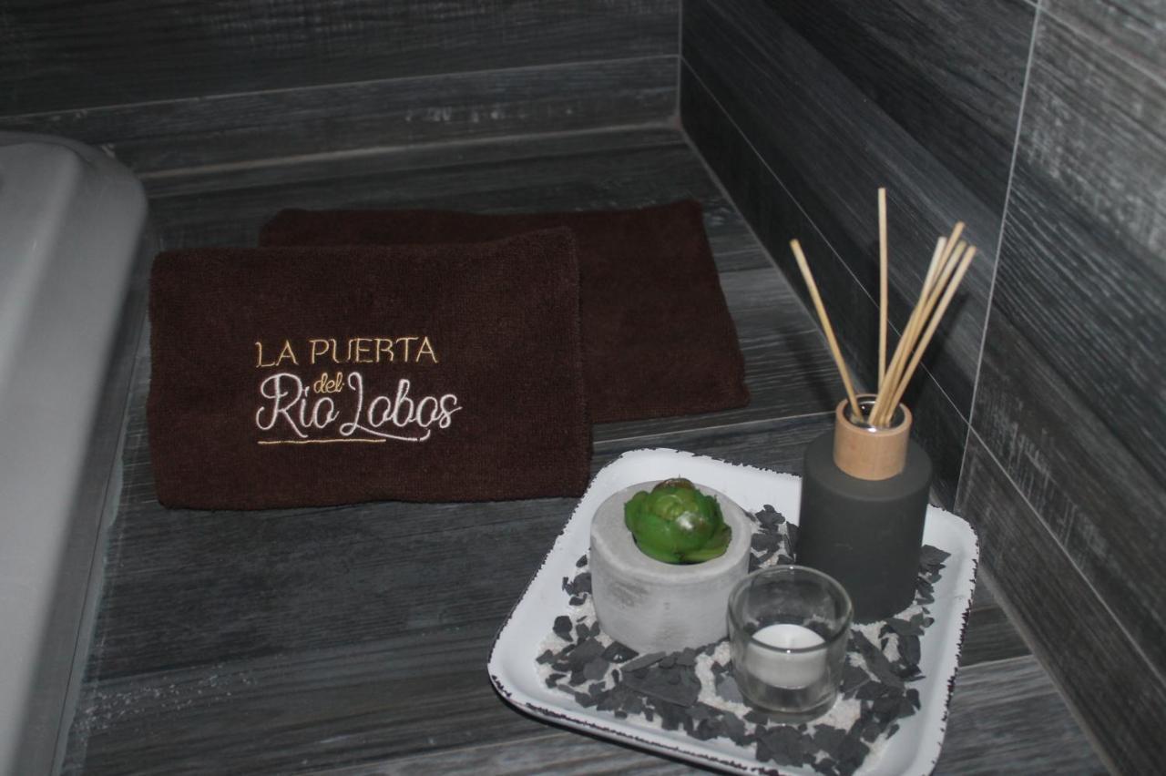 Casa Rural La Puerta Del Rio Lobos San Leonardo de Yagüe Buitenkant foto